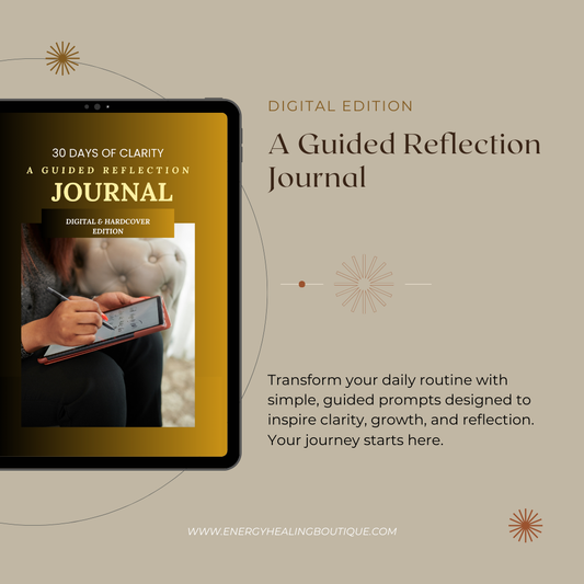 30 Days of Clarity: Digital Fillable Guided Journal for Mindset & Spiritual Growth